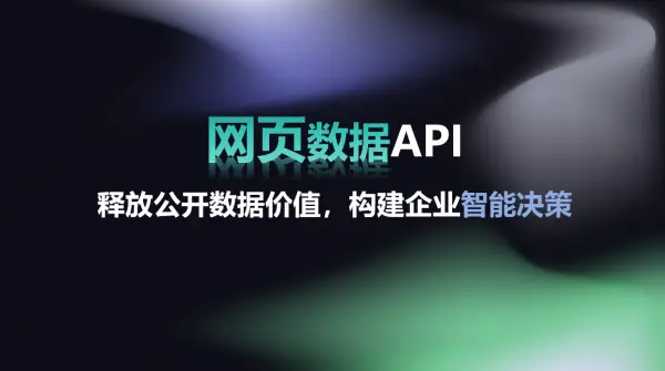 网页数据API：释放公开数据价值，构建企业智能决策