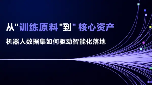 从"训练原料"到"核心资产"：机器人数据集如何驱动智能化落地