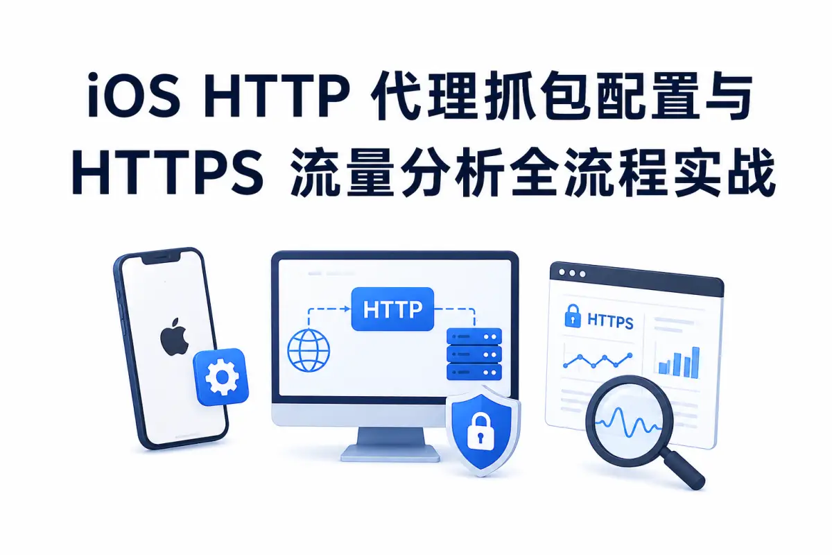 iOS HTTP 代理抓包配置与 HTTPS 流量分析全流程实战