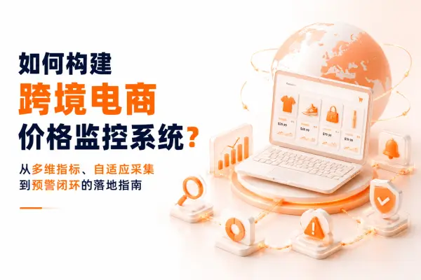如何构建跨境电商价格监控系统?从多维指标、自适应采集到预警闭环的落地指南