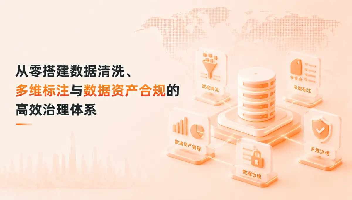 拒绝“脏数据”喂养 AI：从零搭建数据清洗、多维标注与数据资产合规的高效治理体系